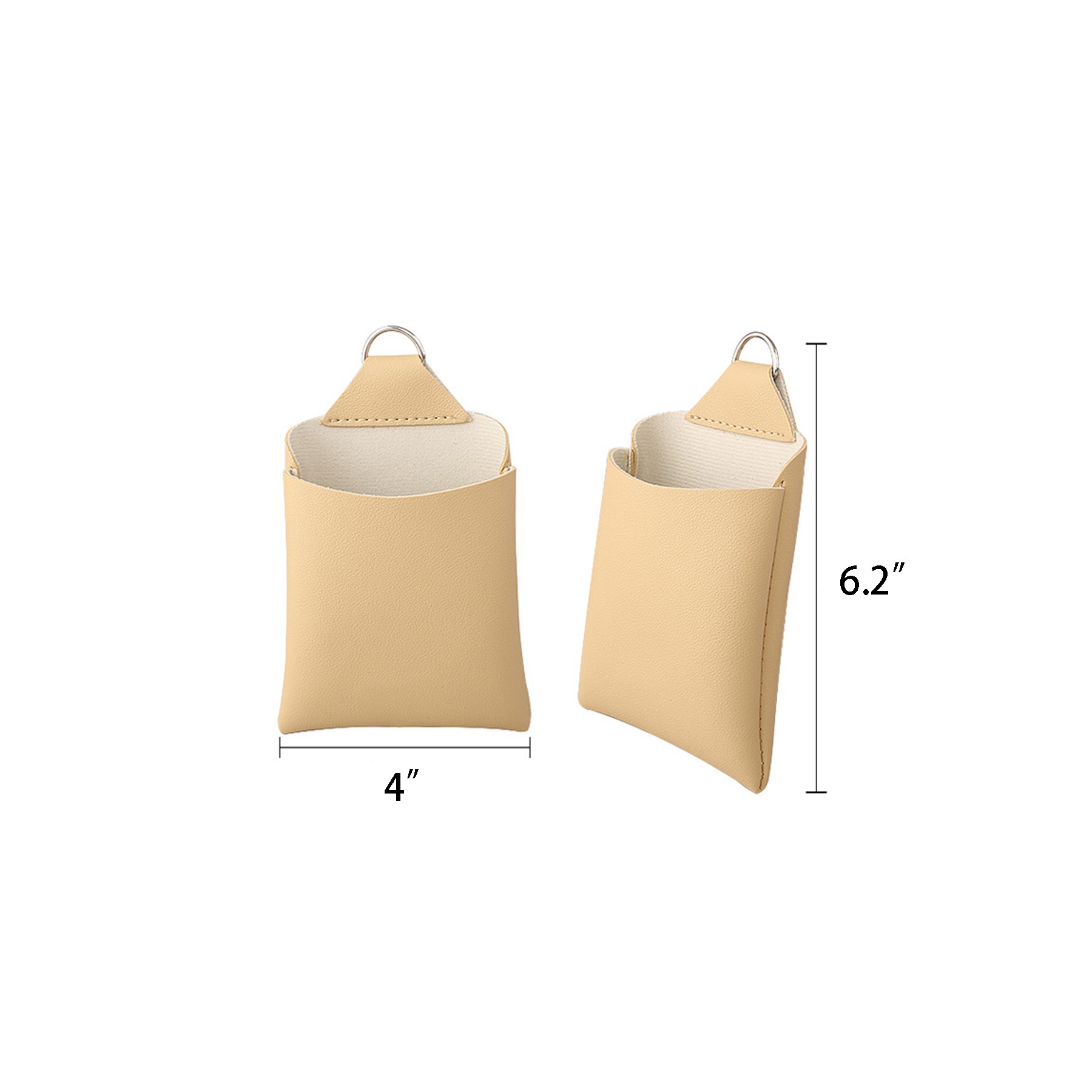 Car Air Vent Leather Storage Bag 3