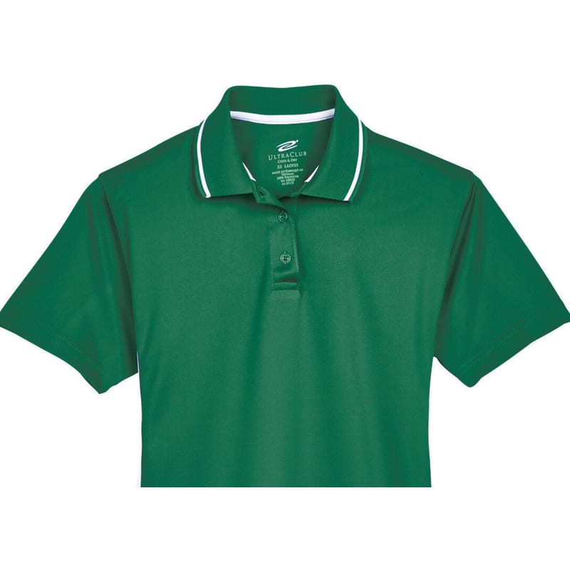 UltraClub Ladies' Cool & Dry Sport Two-Tone Polo 26