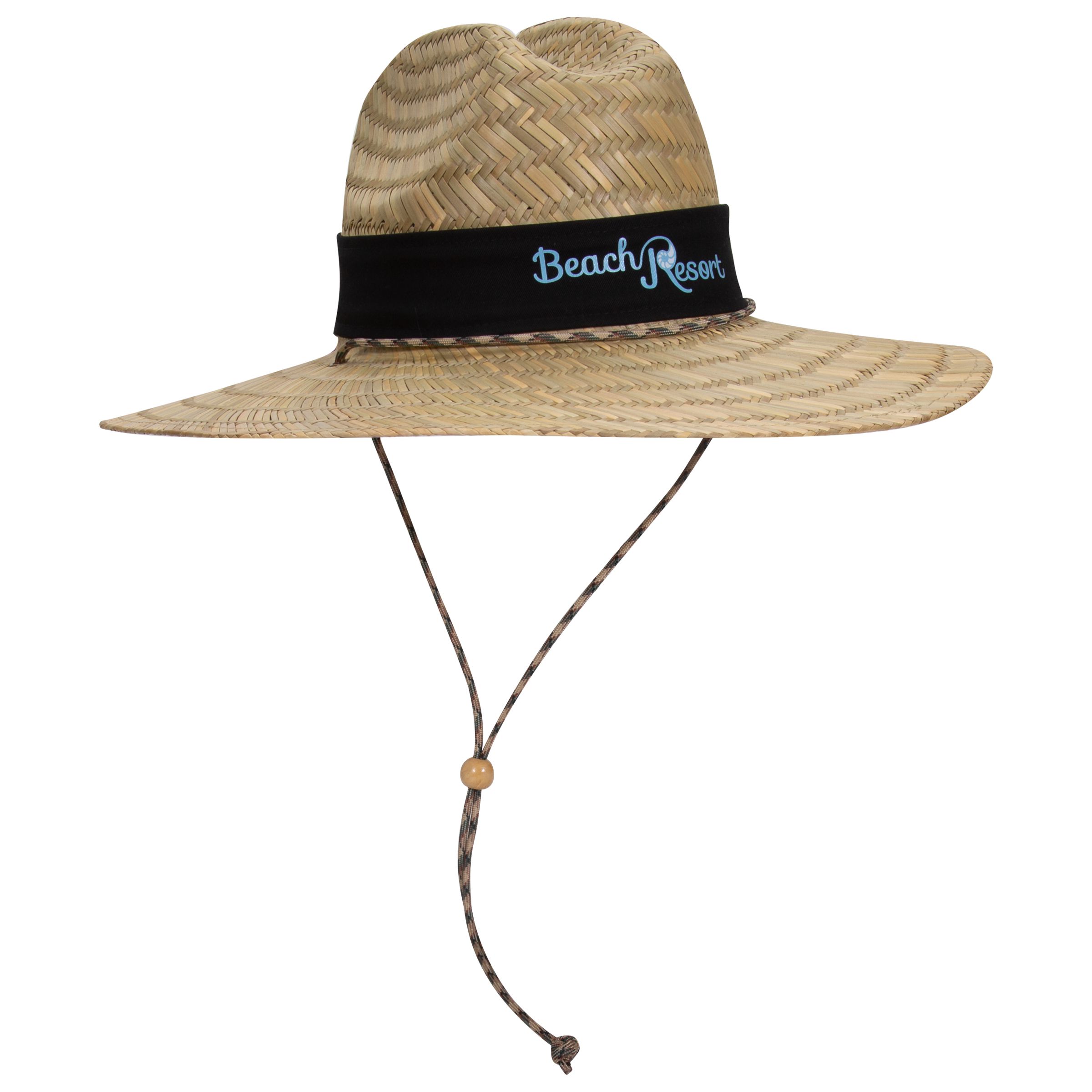 OTTO CAP® Straw Lifeguard Hat w/ Adjustable Cord 11