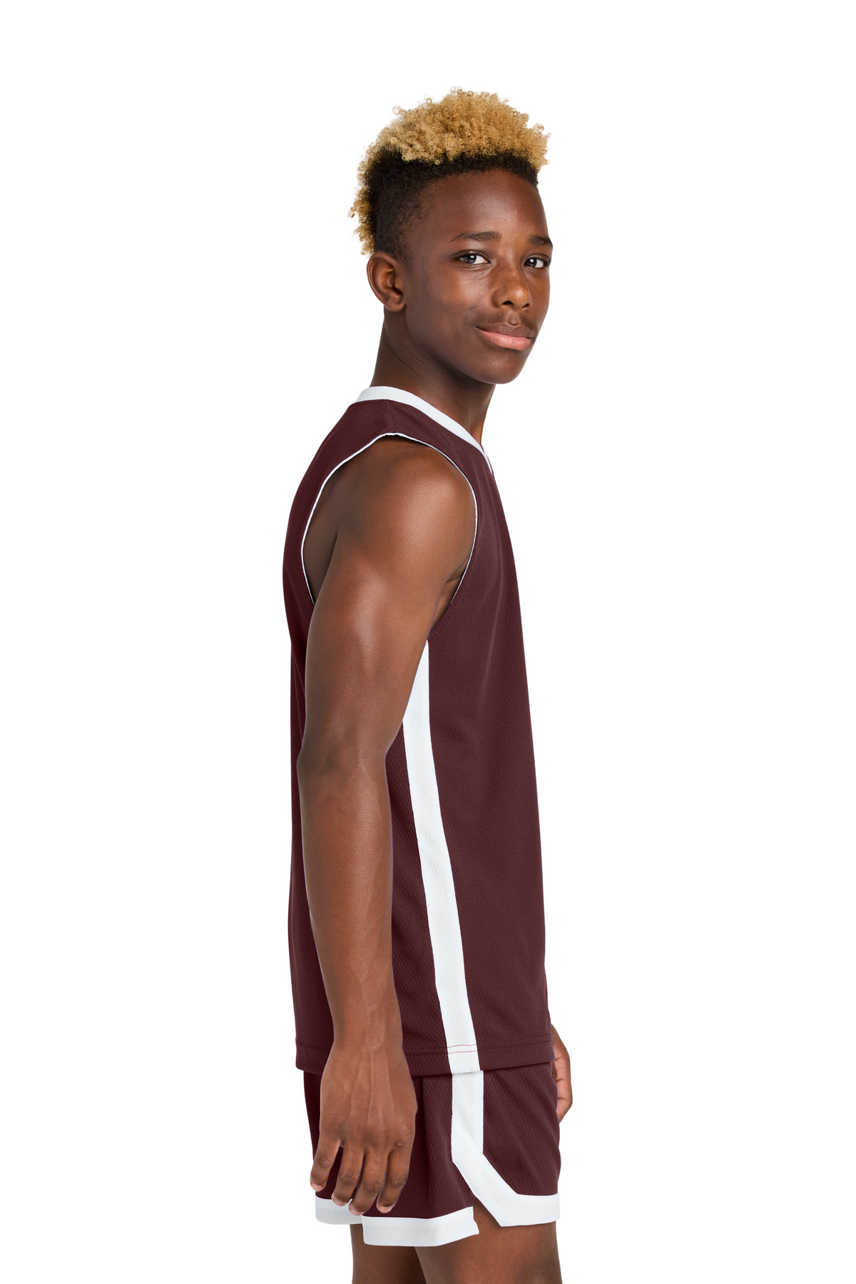 Sport-Tek Youth Rival Basketball Rev Jersey YST900 35