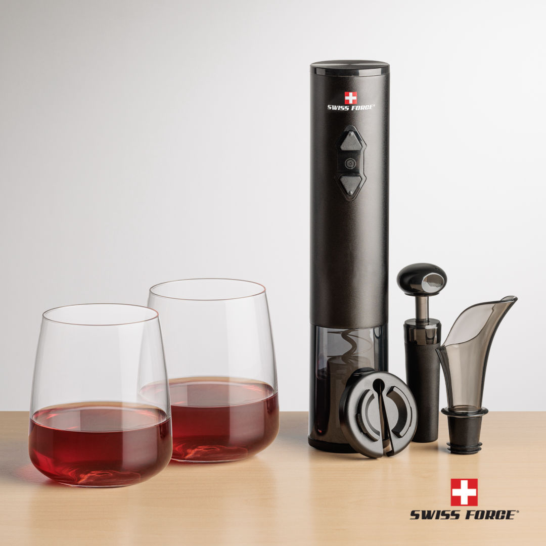 Swiss Force® Opener Set & Dunhill Stemless Wine 5