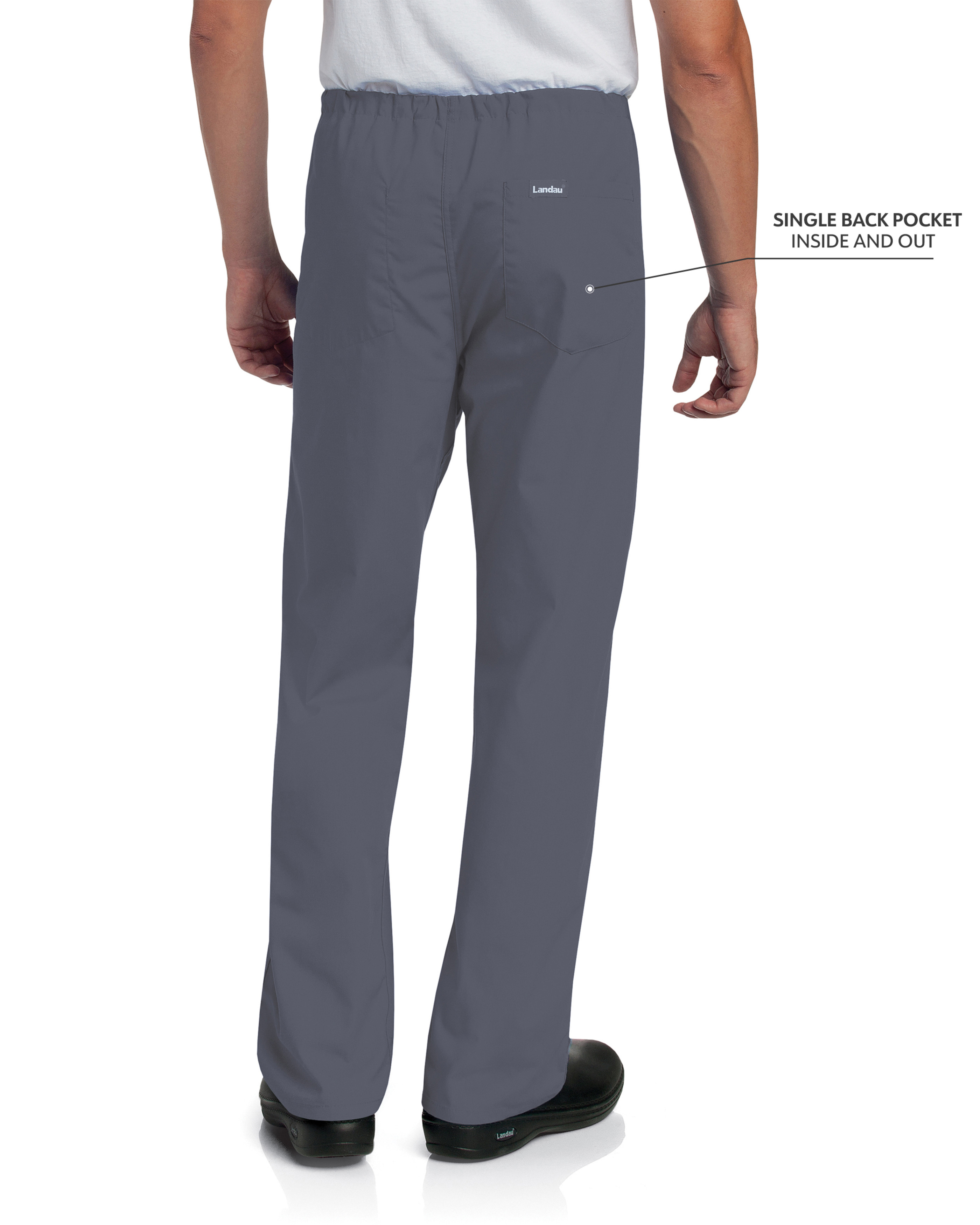 Landau - Essentials - Unisex One-Pocket Reversible High-Rise Waist Pant 6