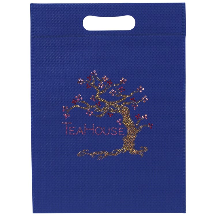 10W x 14H - Non-Woven Die Cut Bag - Sparkle 1