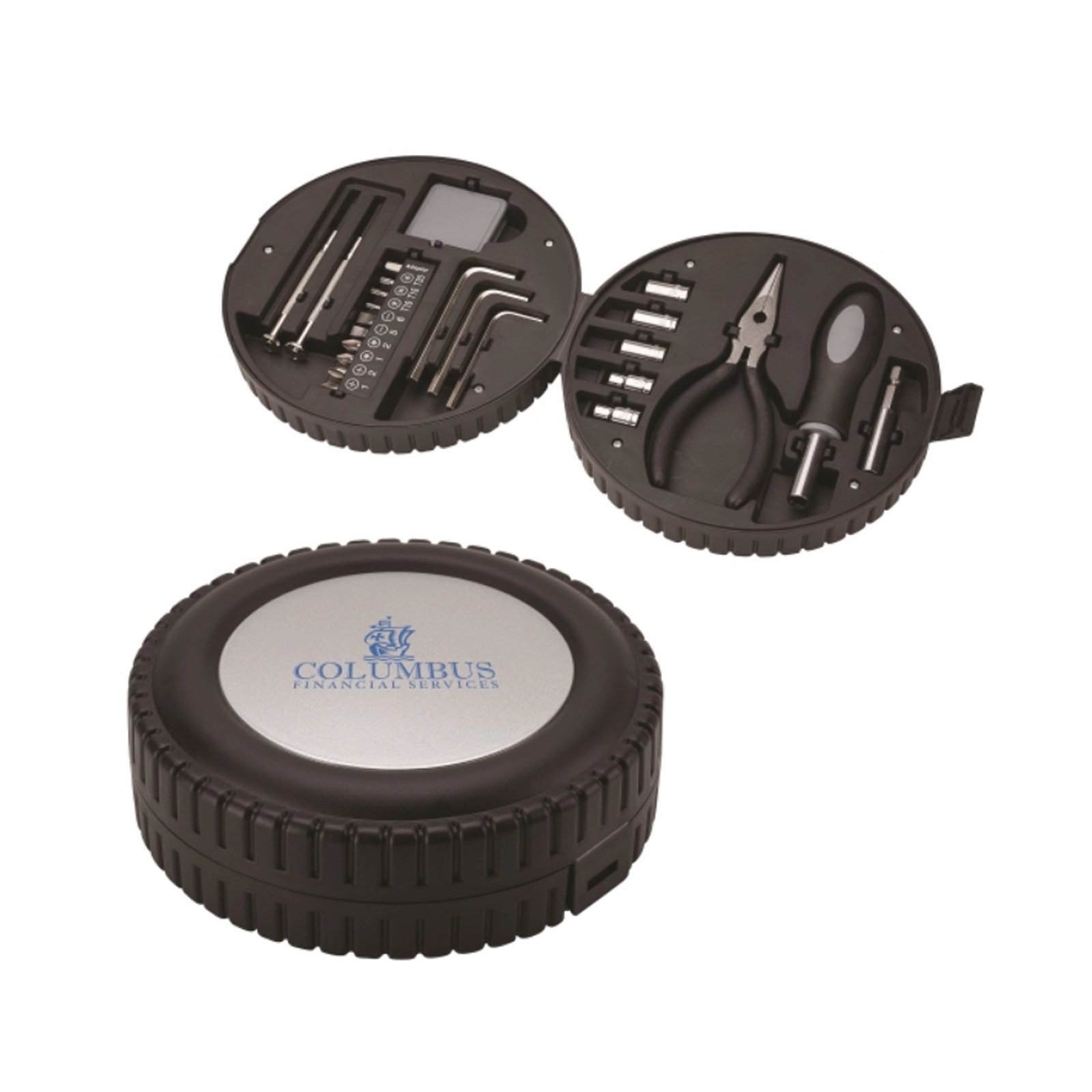 24pcs Tire Shape Hardware Tool Set 2