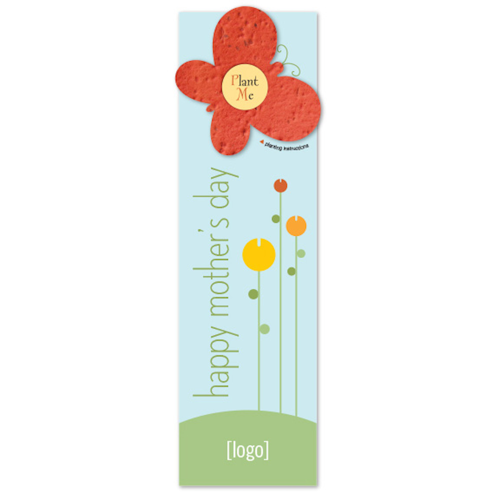 Seed Paper Shape Bookmark