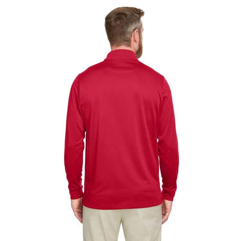 Harriton Men's Advantage Snag Protection Plus IL Long Sleeve Polo 18