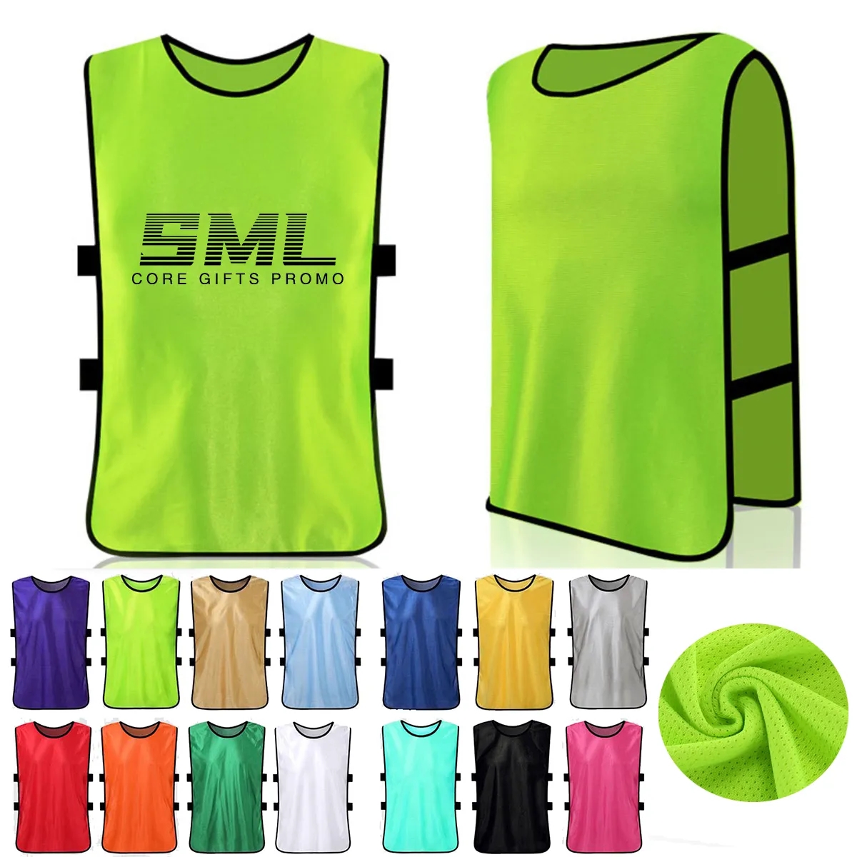 Custom Scrimmage Team Practice Jerseys Vests 2