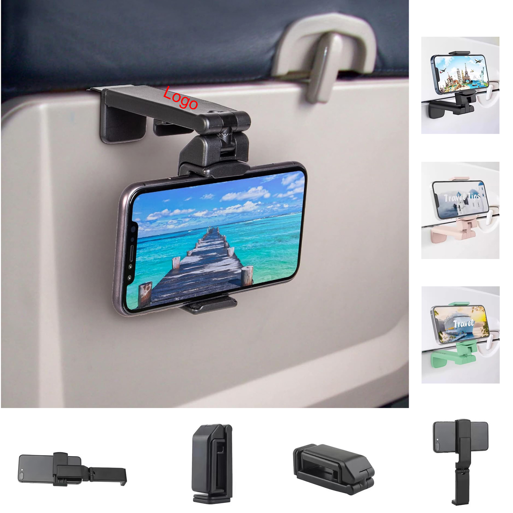 Universal Airplane Phone Holder Mount 2