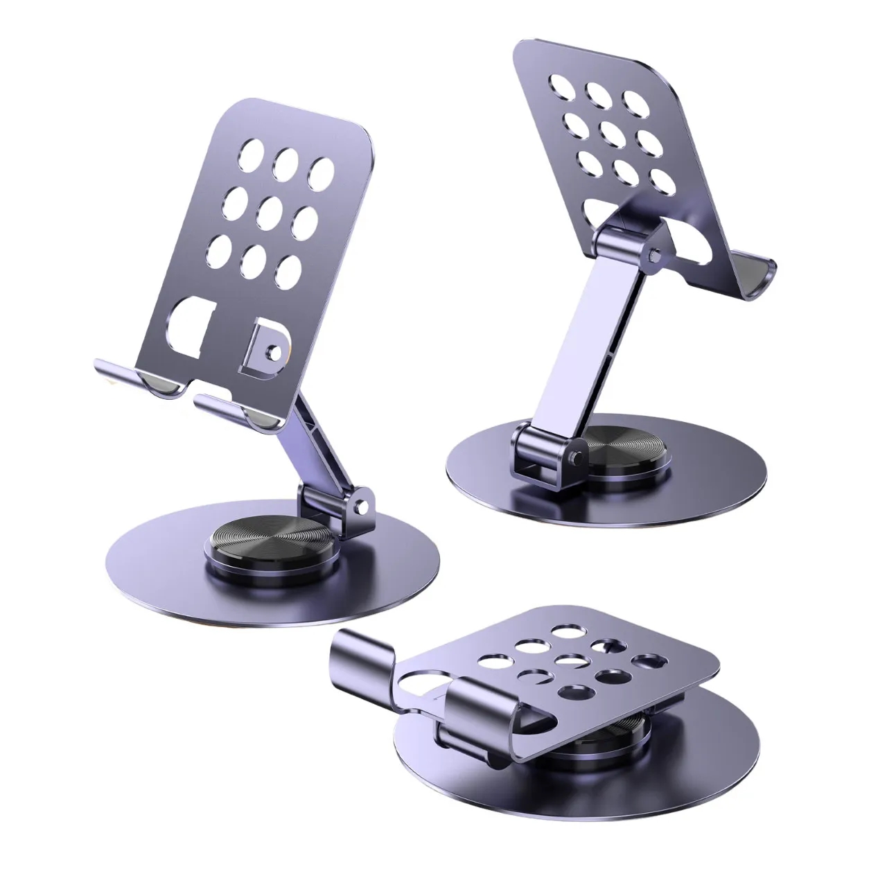 Multi functional lifting desktop phone holder 6
