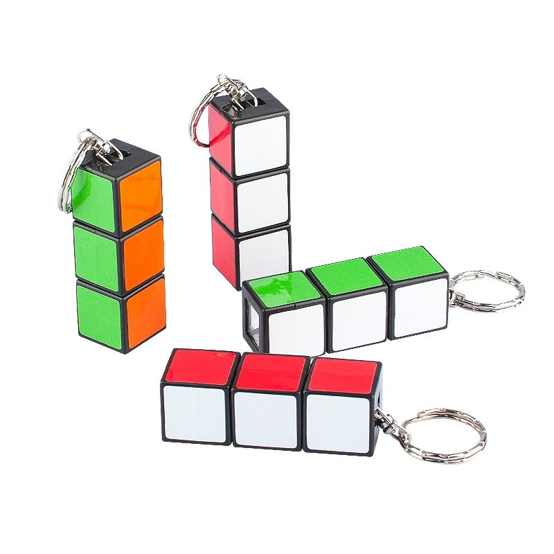 LED cube keychain 2