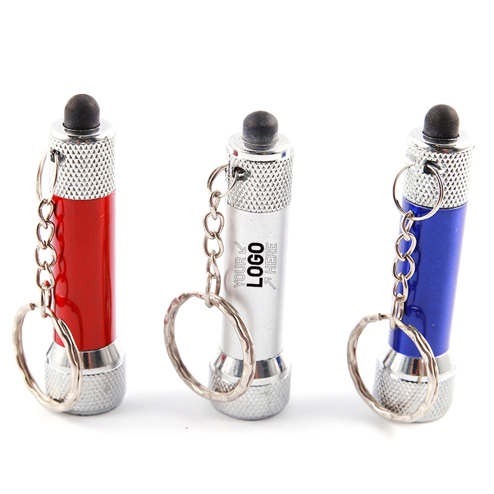 5 LED Aluminum Flashlight with Keychain 5