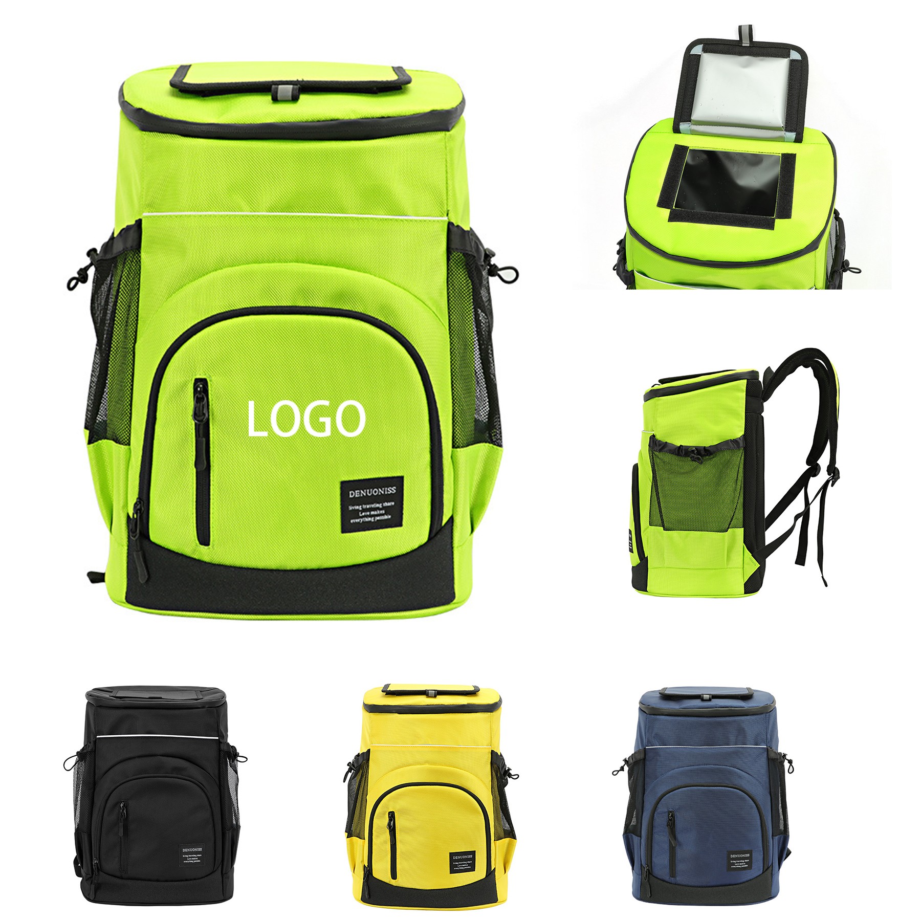 36 Cans Insulated Cooler Backpack 2