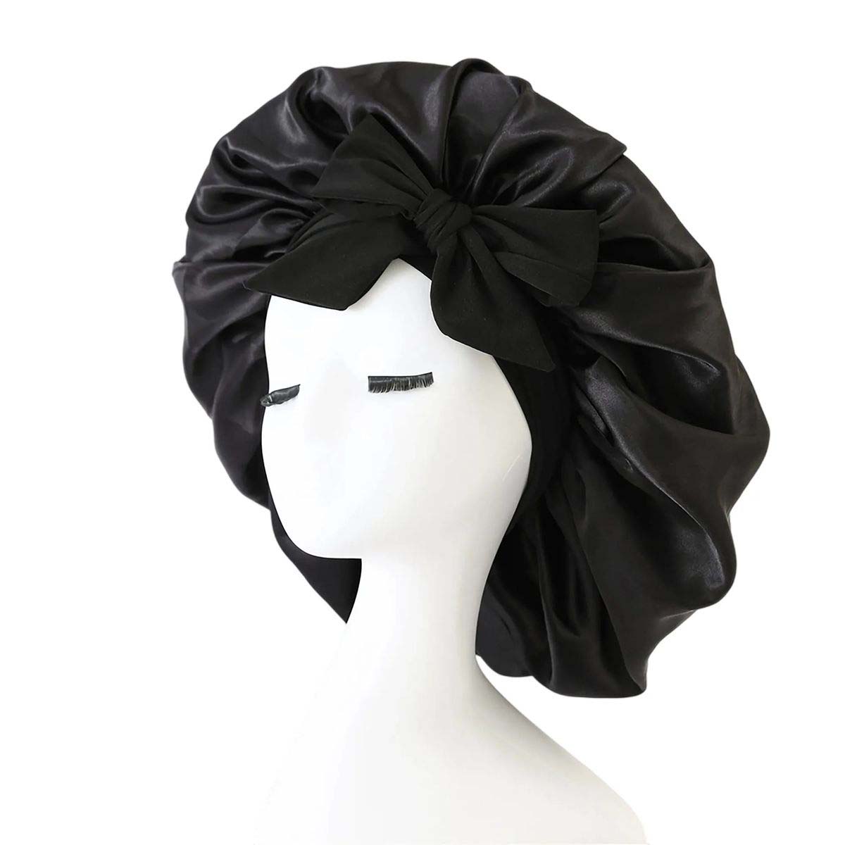 Hair Care Satin Cap for Sleeping Comfort 2