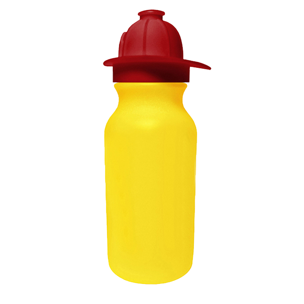 20 oz. Value Cycle Bottle w/Fireman Helmet Push'n Pull Cap 10