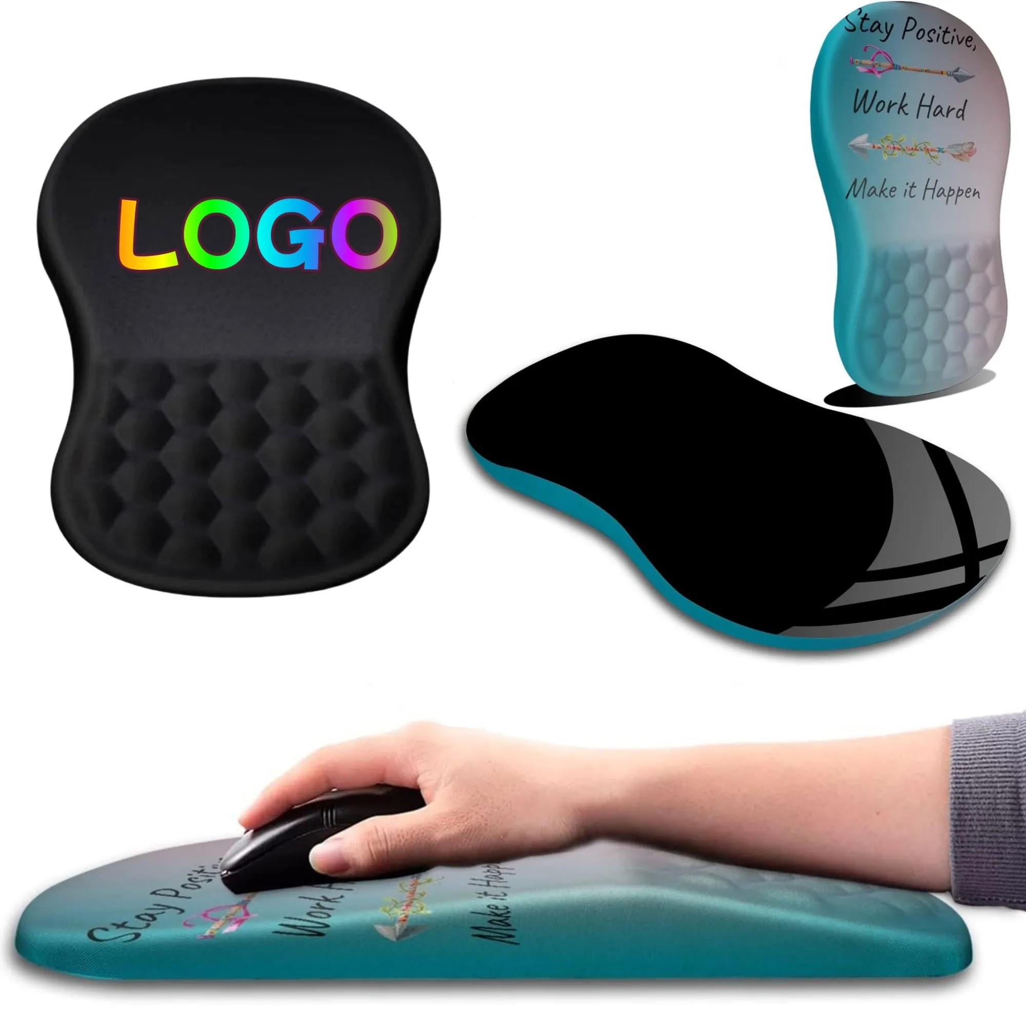 Tilt And Effort-Saving Massage Mouse Pad 3
