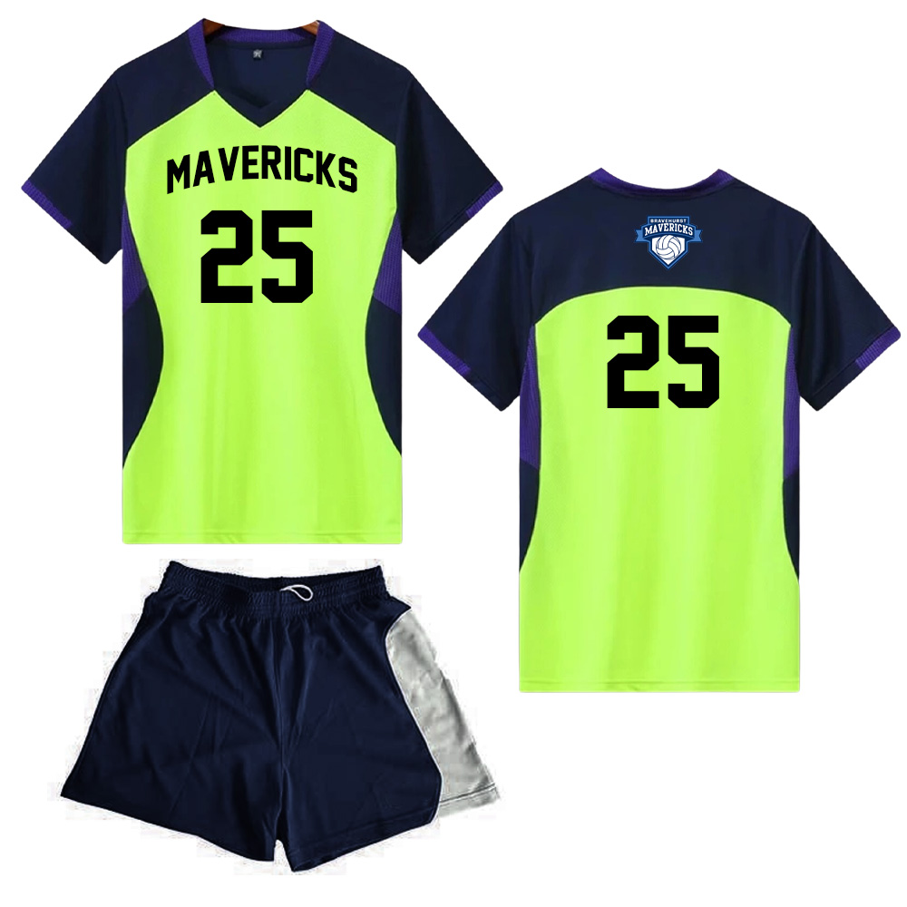UPHILL™ Custom Volleyball Uniform - Jersey and Shorts 2