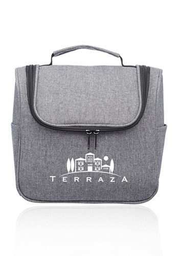 Road Trip Heathered Toiletry Bags 4