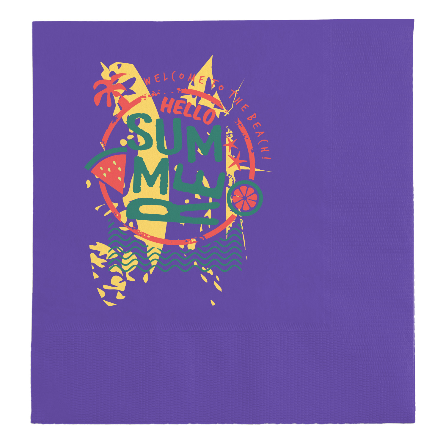 5" x 5" Cocktail Napkin (3-Ply) 5