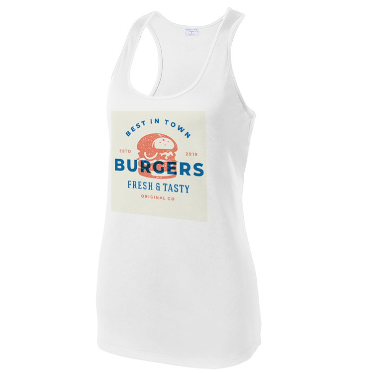 Ladies Racerback Spot Sublimation Tank Top 8
