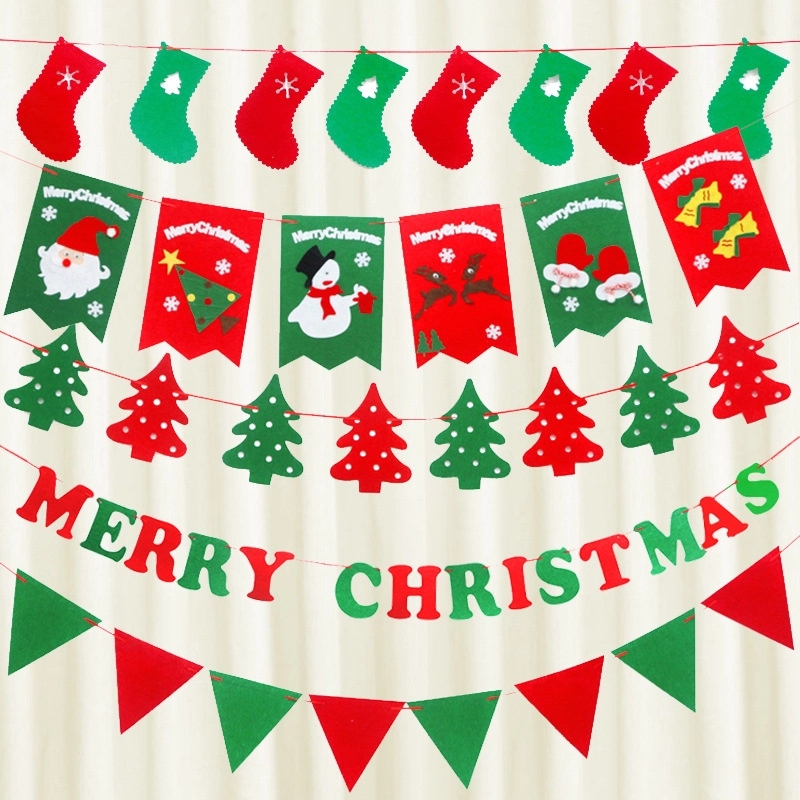 Christmas pull flag 4