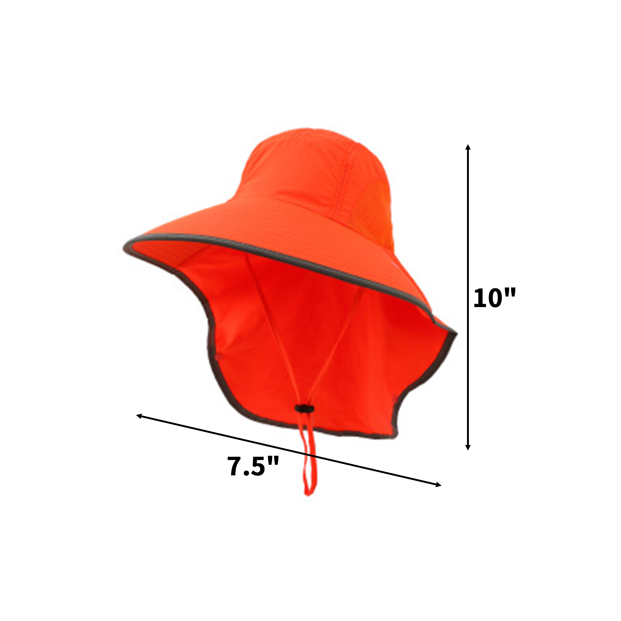 Wide Brim Fishing Hat With UV Protection And Adjustable Chin Strap 16