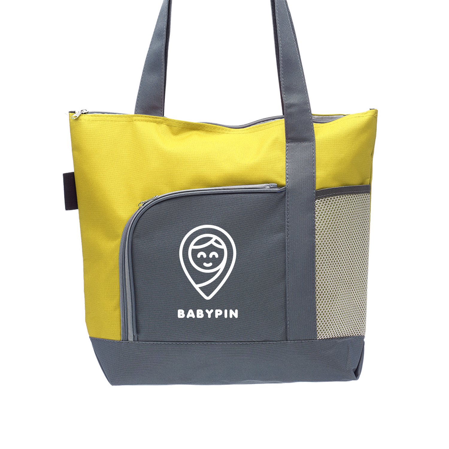 Pioneer Two-Tone Tote Bag (Full Color Imprint) 8
