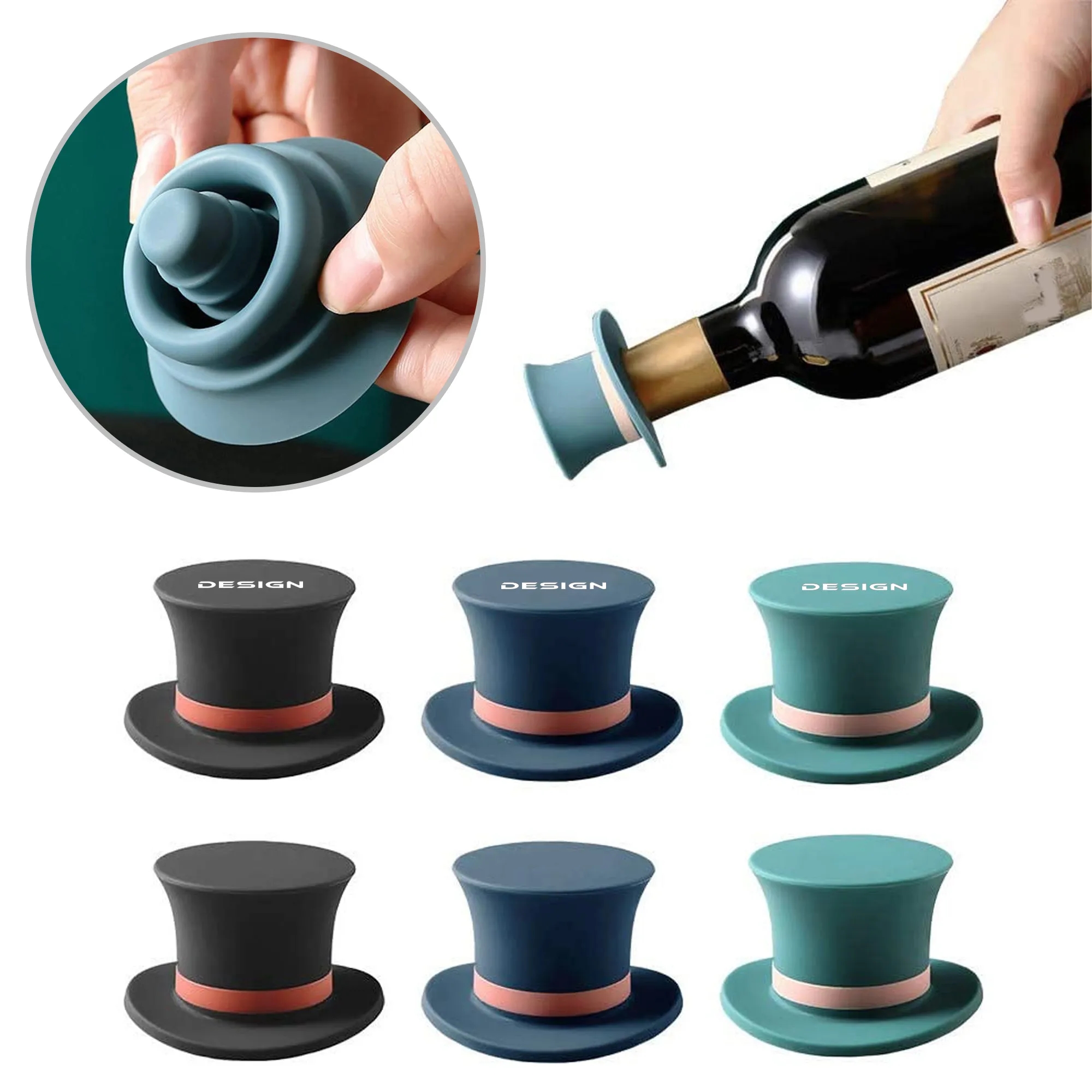Silicone Wine Stopper 1