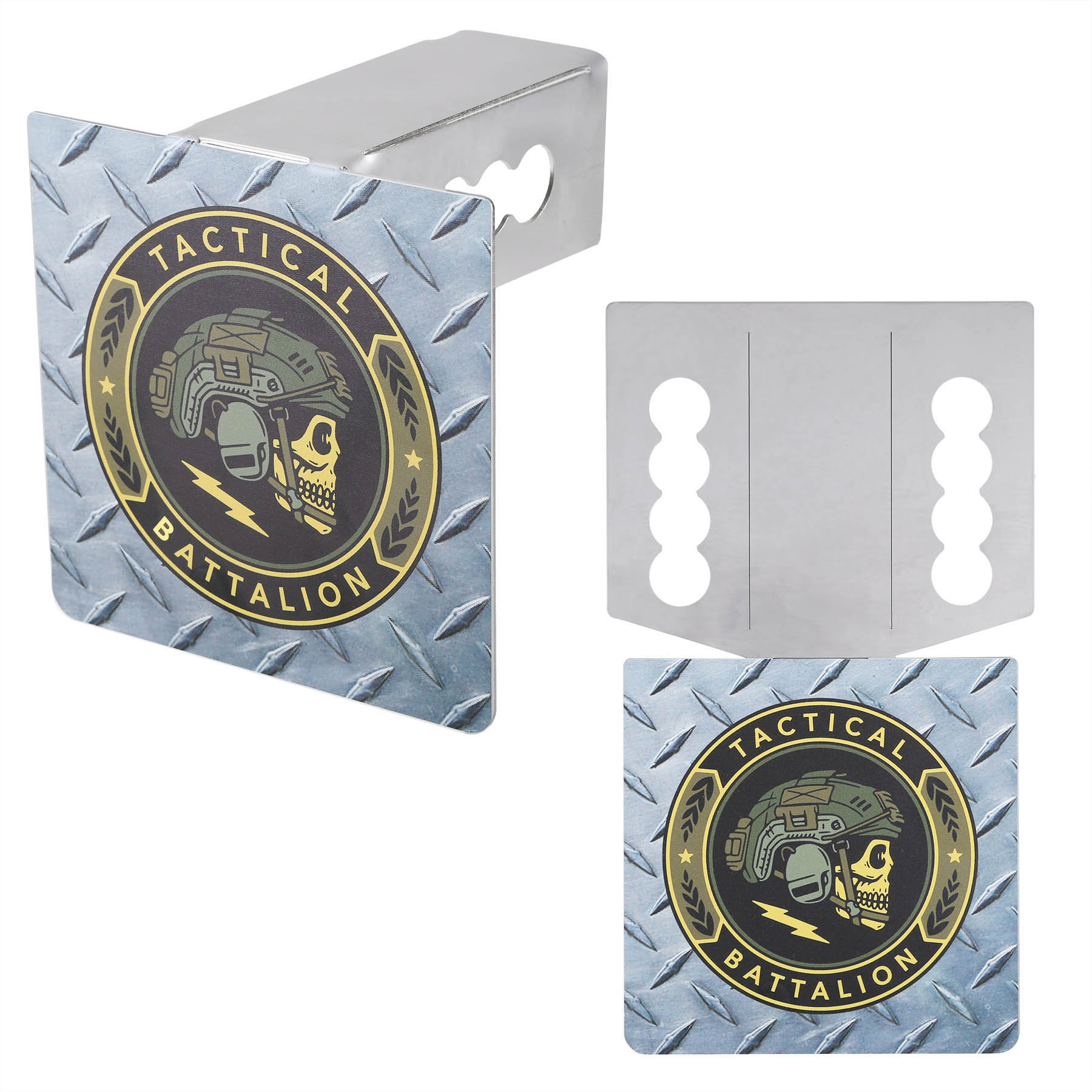 Metal Trailer Hitch Cover 7