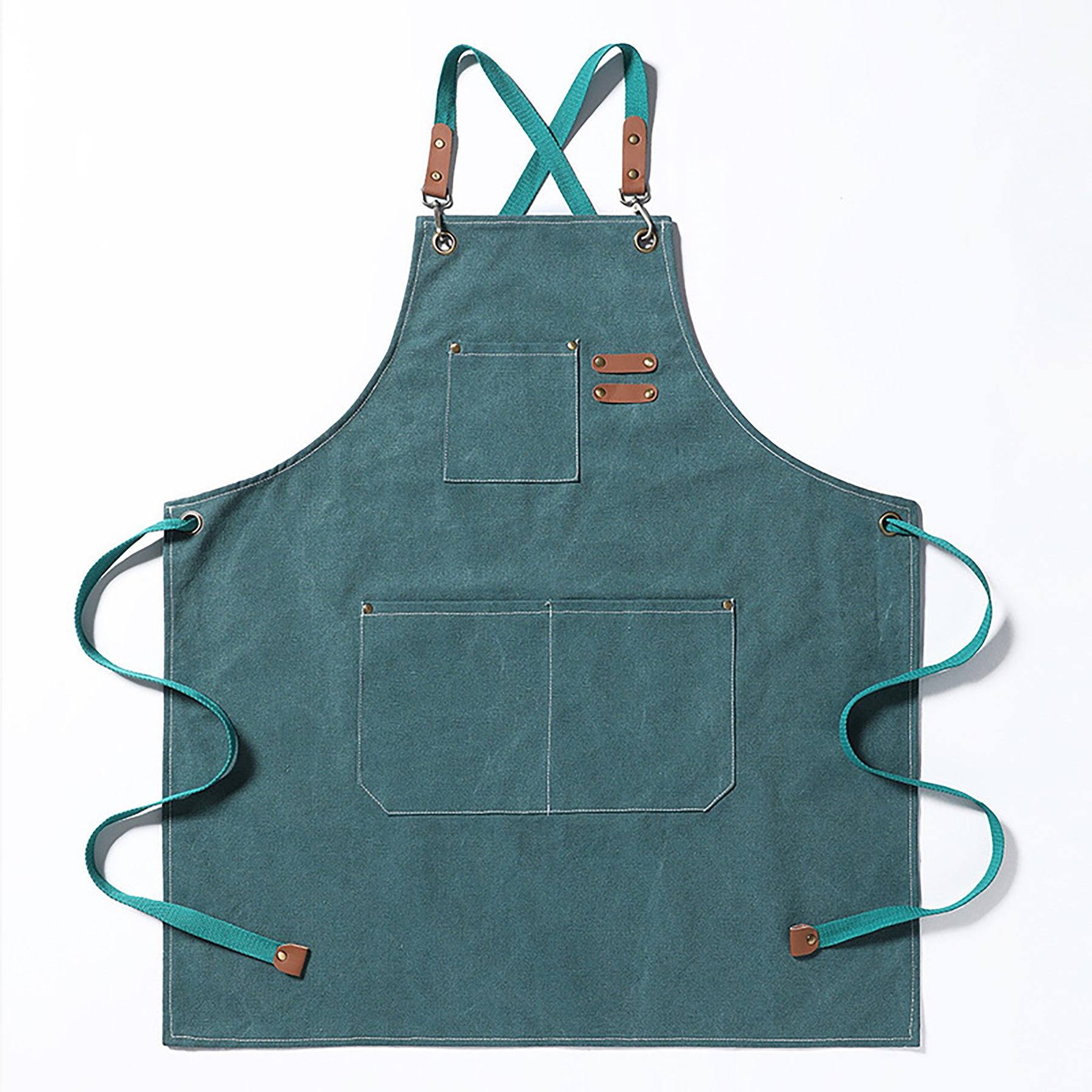 Adjustable Kitchen Apron with Straps for Baking 5
