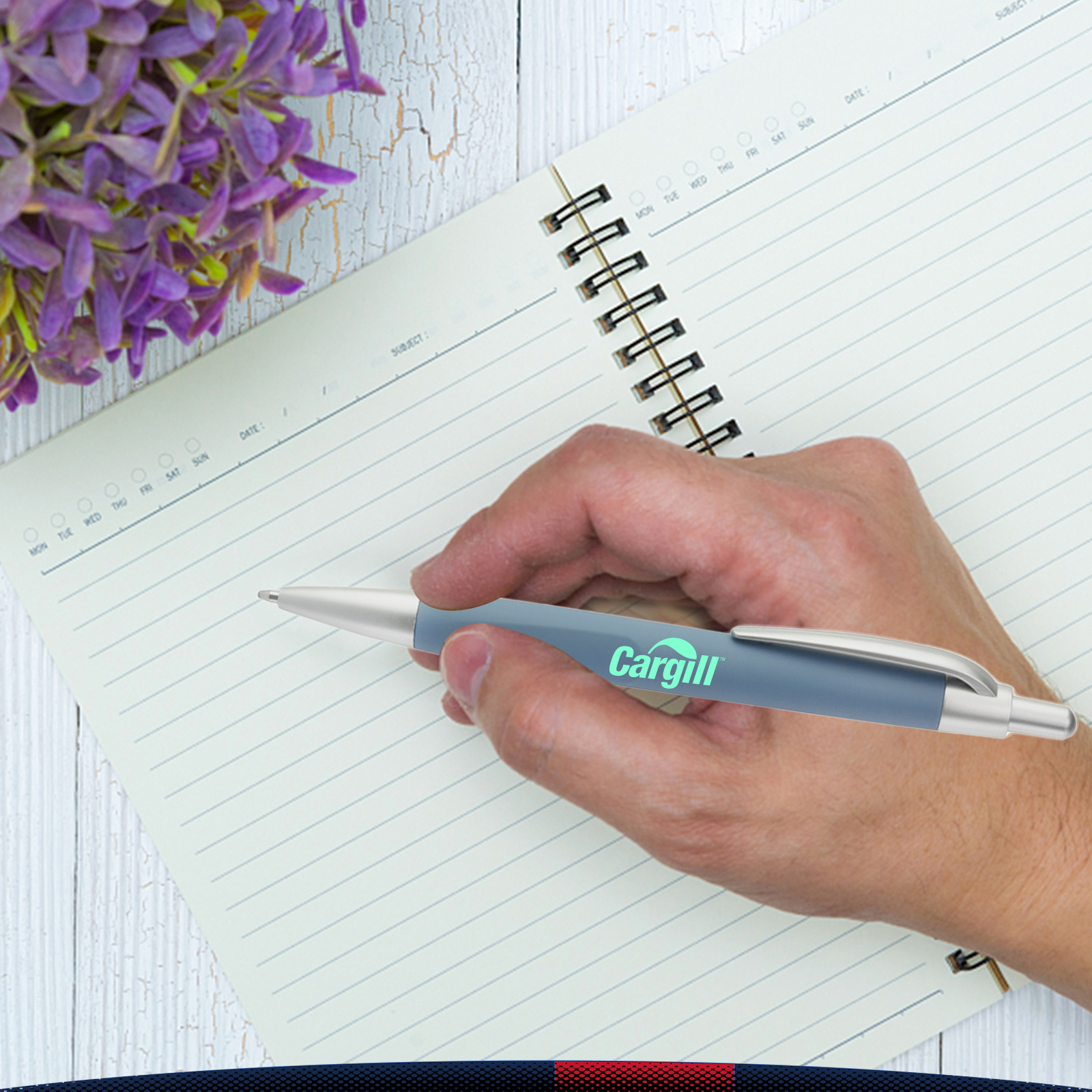 Wergin Click Action Plastic Pens 10