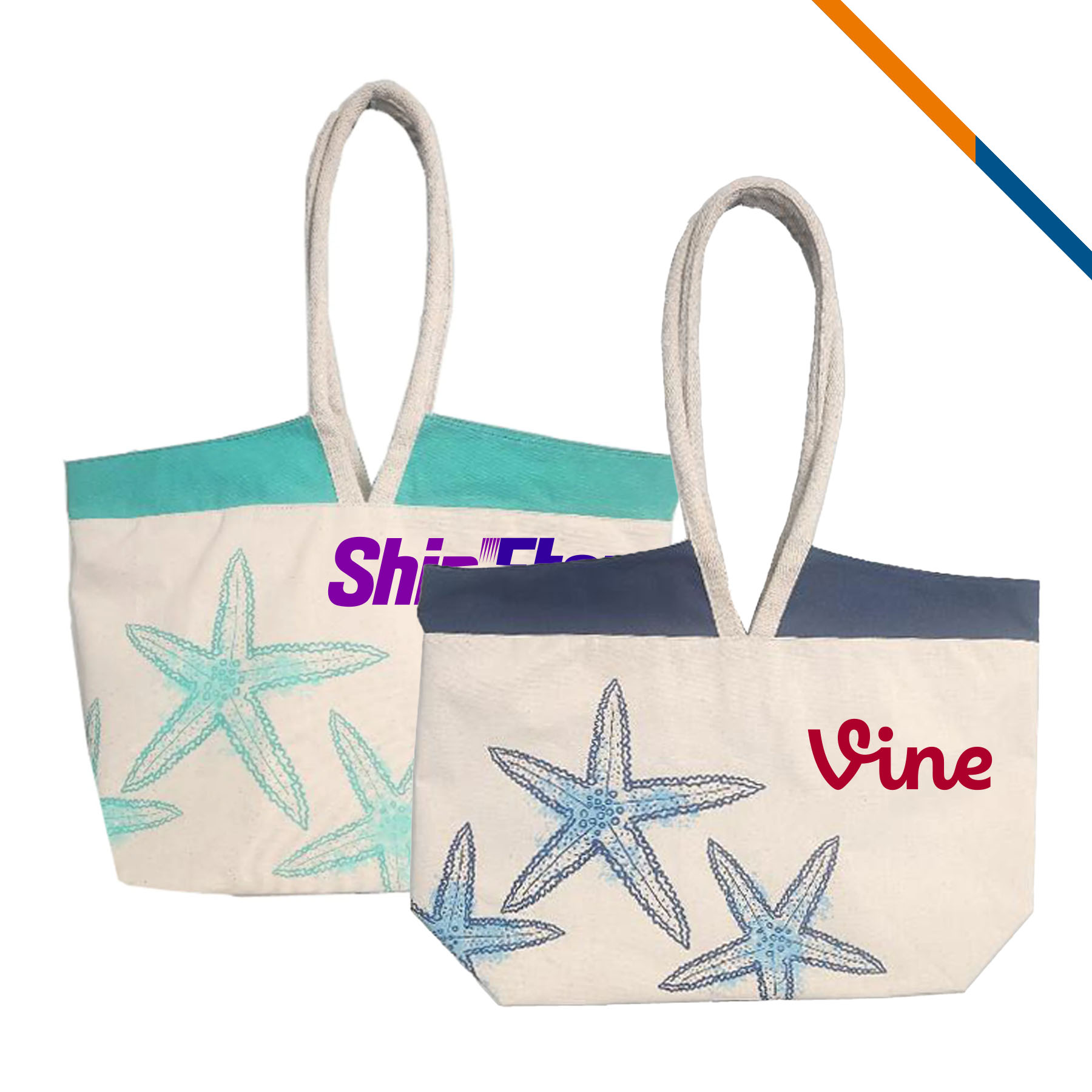 Dendron Cotton Tote Bag, custom tote bag with logo imprint 2