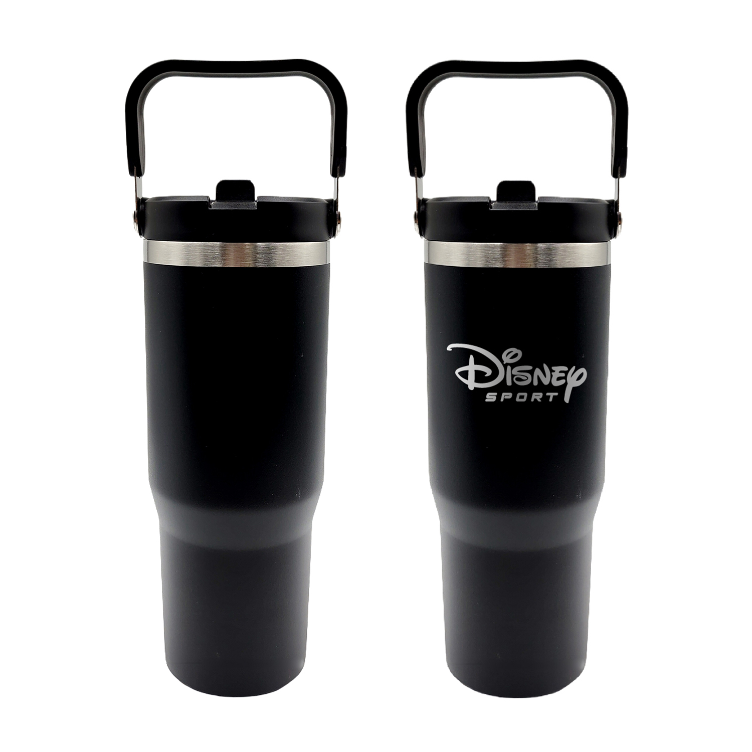 Tumbler with Handle and Built-In Straw, 30 oz. 4