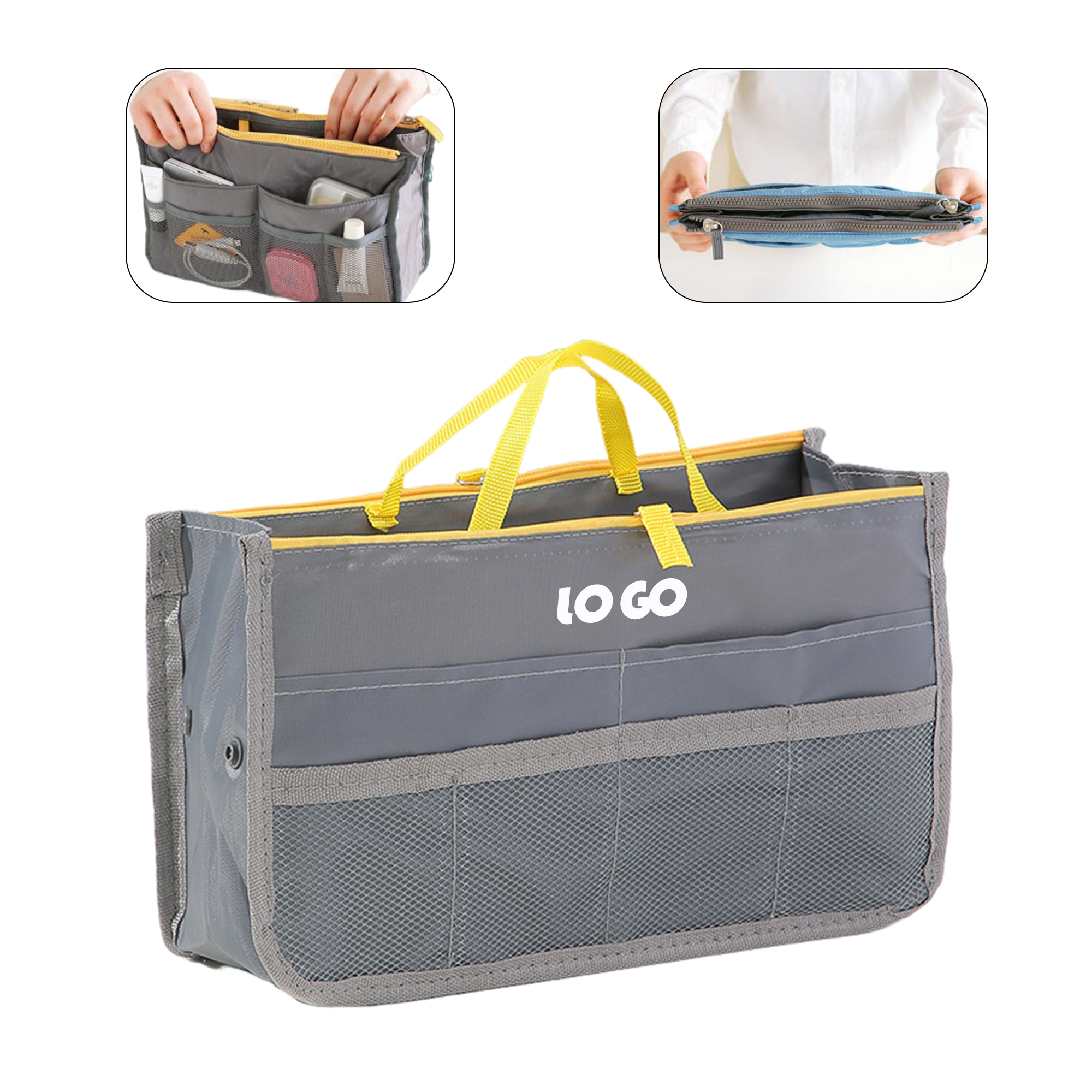 Double Zipper Makeup Bag 11