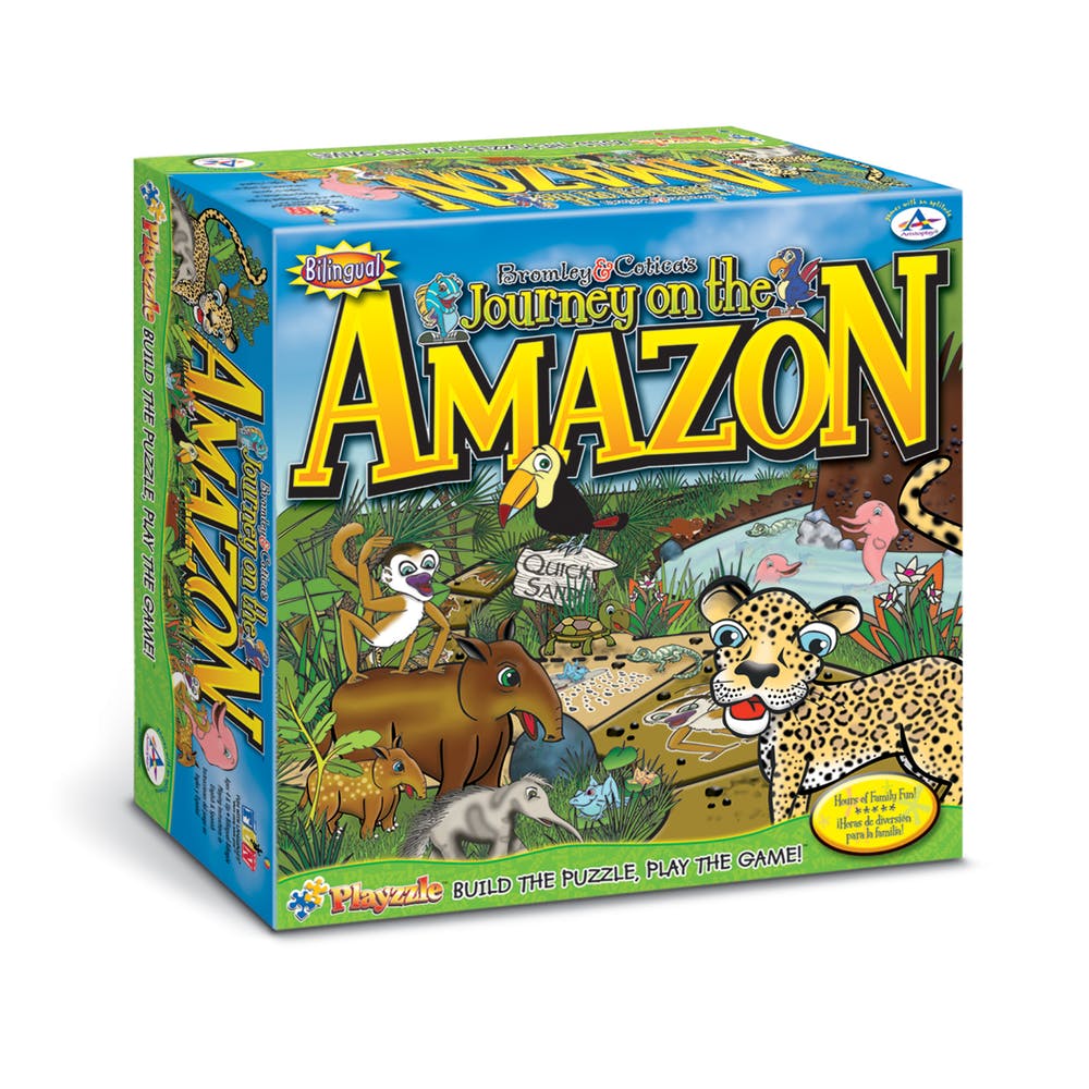 Journey on the Amazon Playzzle - Ages 3+ 2-6 Players 2