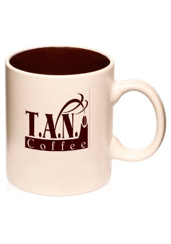 11 oz. Matte Two-Tone Coffee Mugs 3