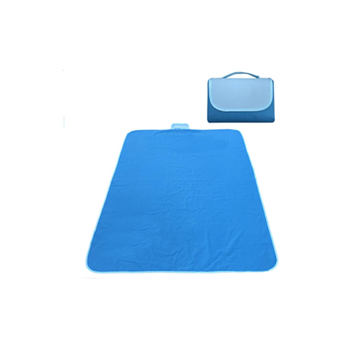 One Color Foldable Outdoor Picnic Blanket 5