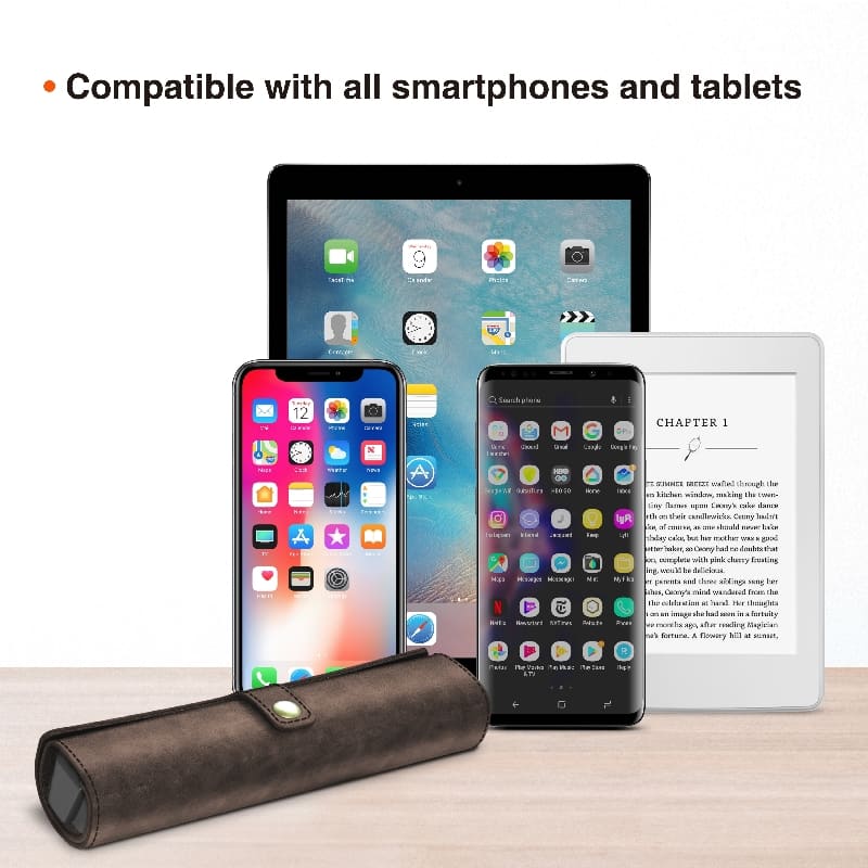 4 Port USB Power Tube Roll Up - Portable Charger 5