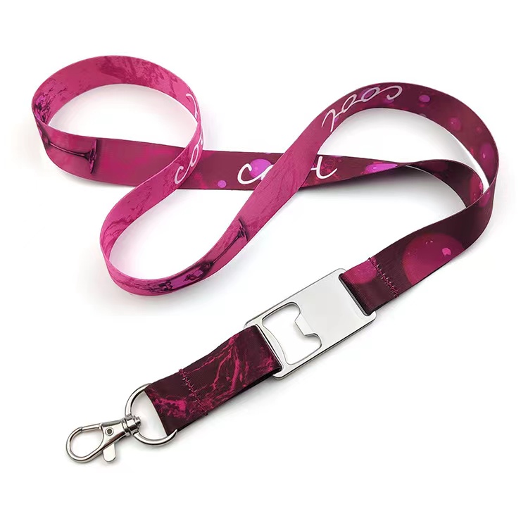 Polyester Multifunctional Lanyard With Bottle Opener 1