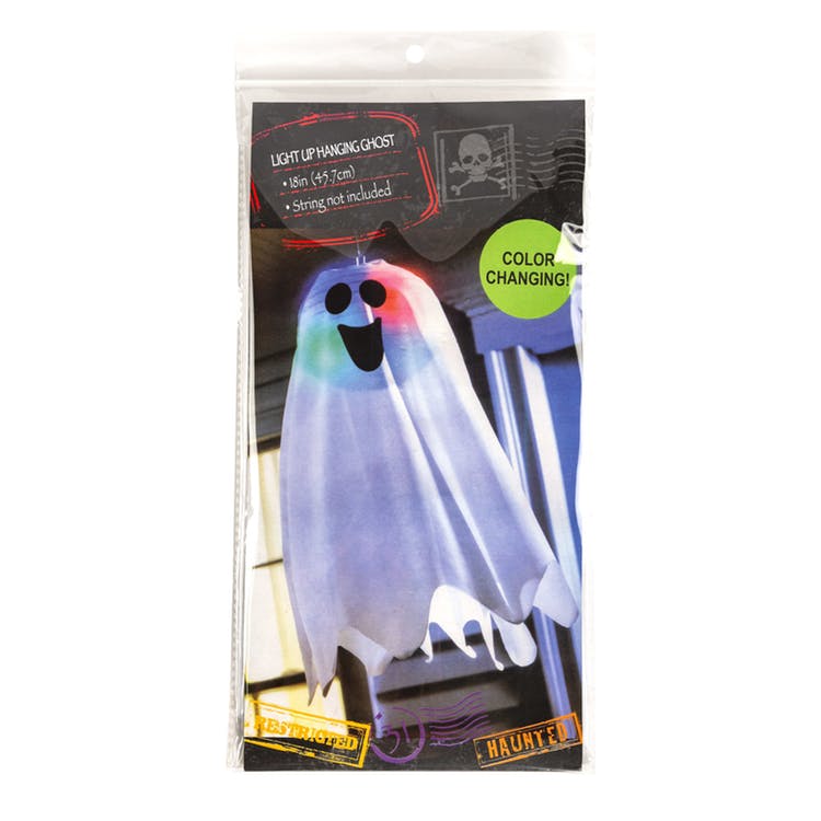Halloween Ghost Dcor - Color Changing 18" 2