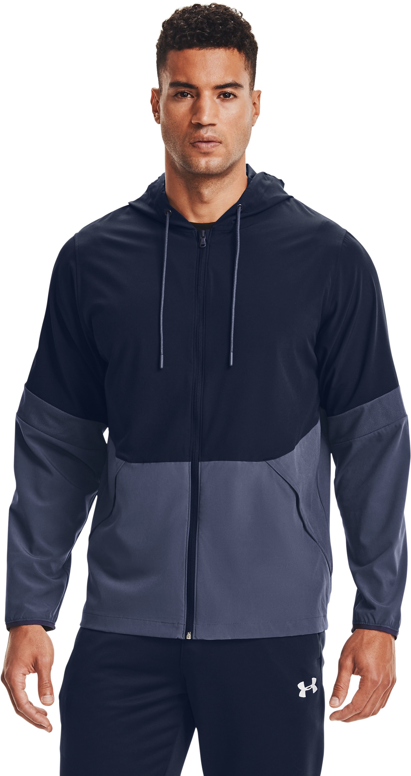 Men's UA Squad Woven Warm-Up Jacket 3