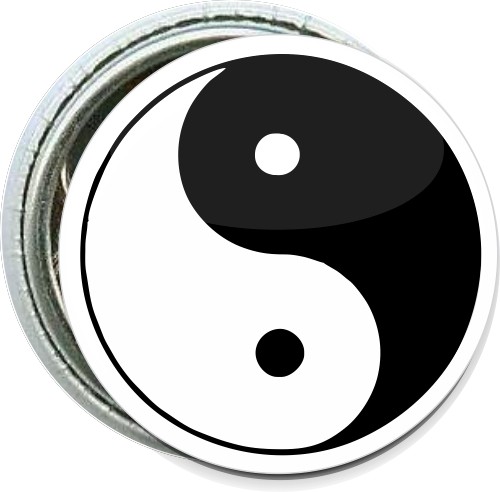 Yin-yang, Causes Peace Button