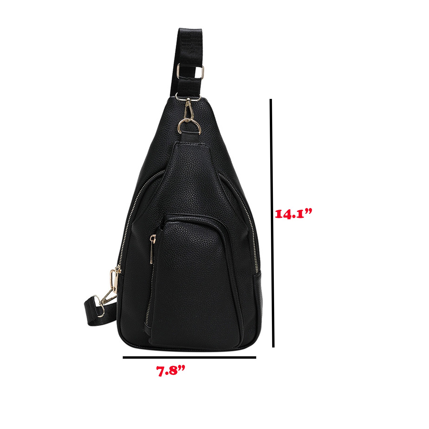 PU Leather Crossbody Bag For Women 2