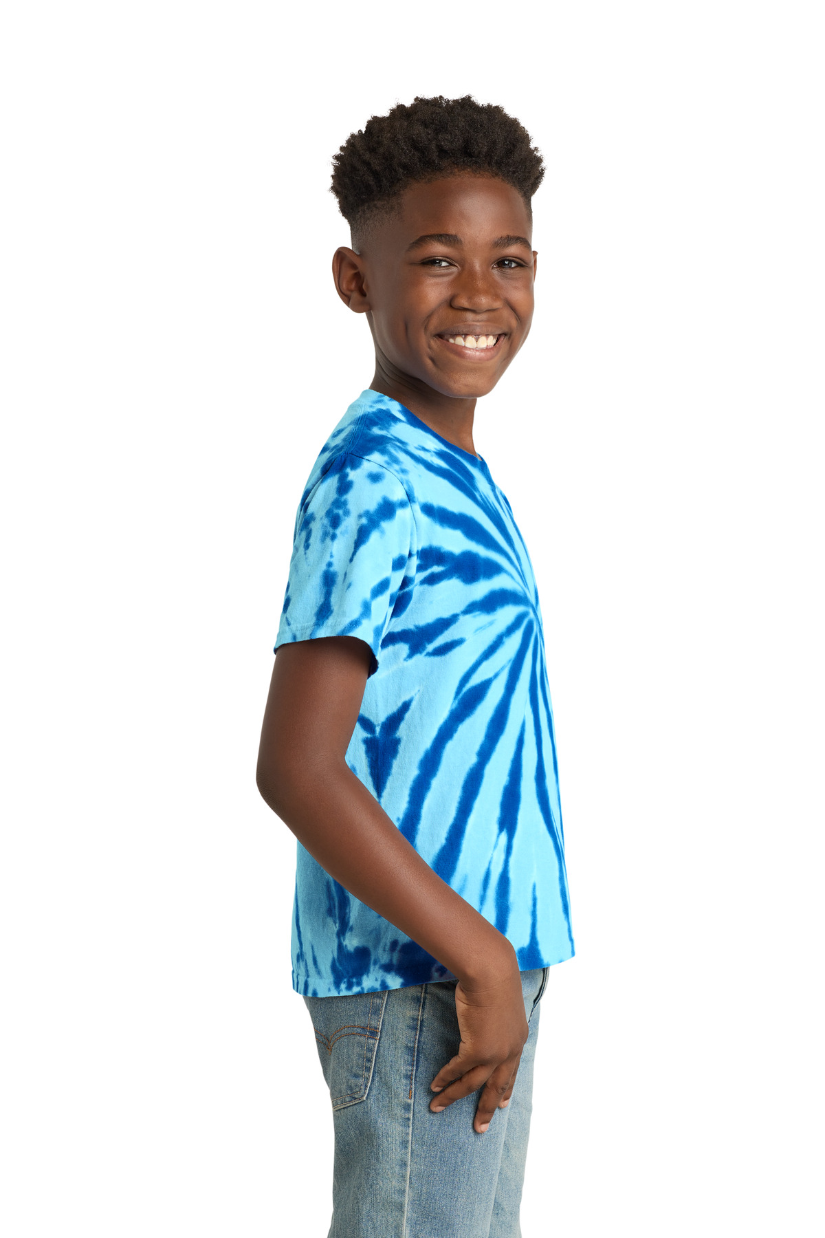 Port & Co Youth Tie-Dye Tee. PC147Y 89
