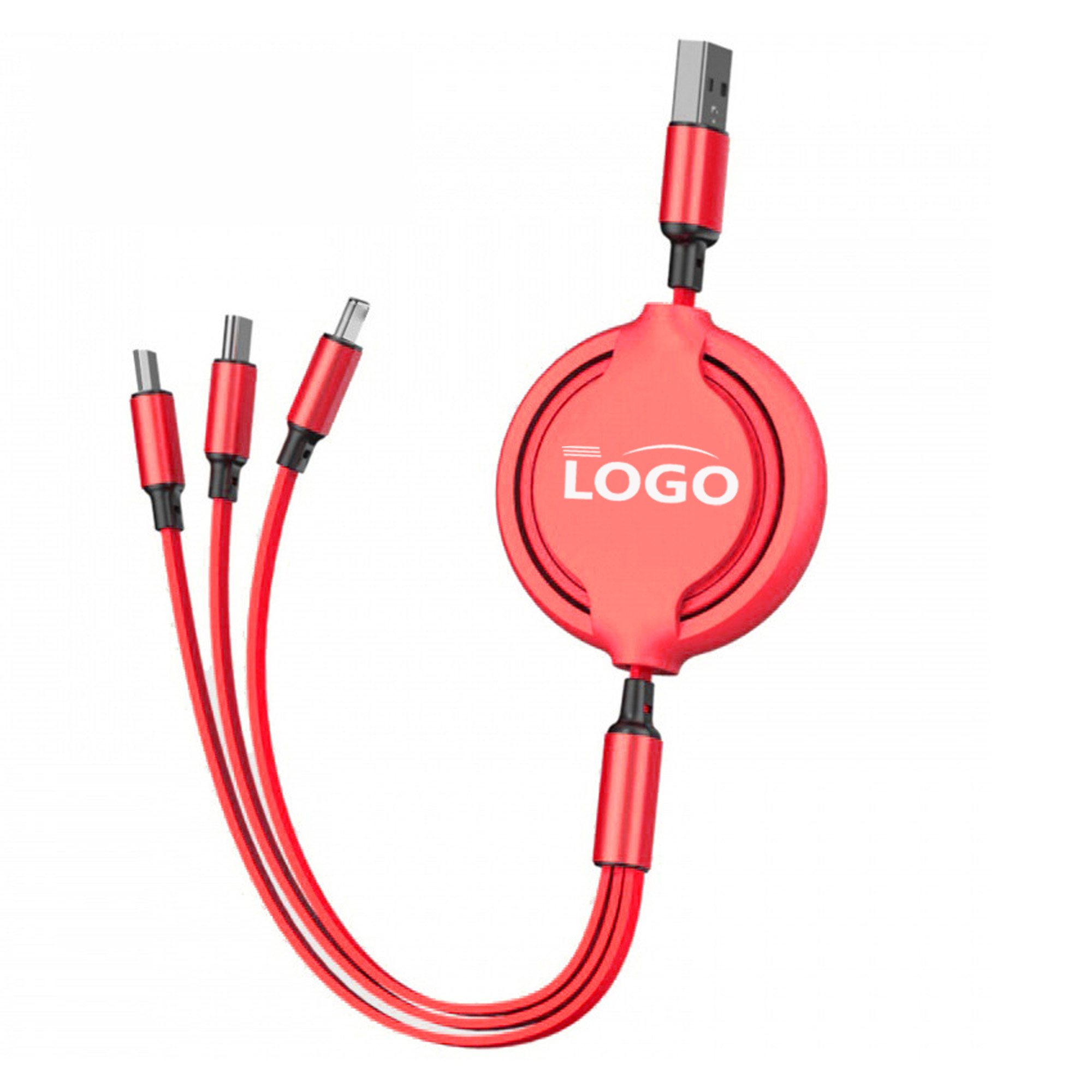 3-in-1 Retractable USB Cable 2