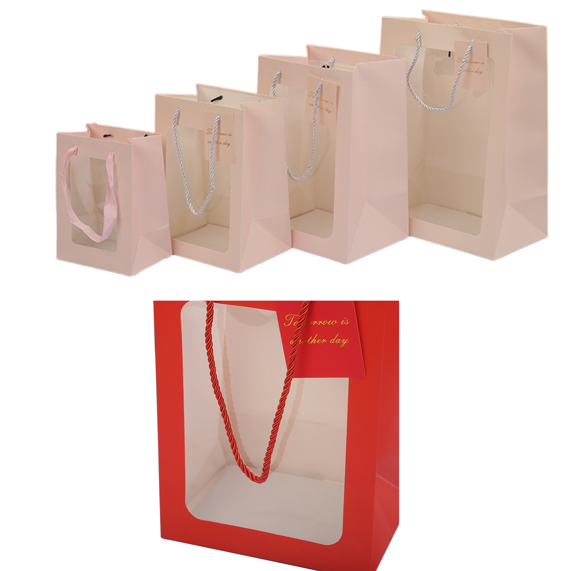 Clear Window Gift Packaging Bag 3