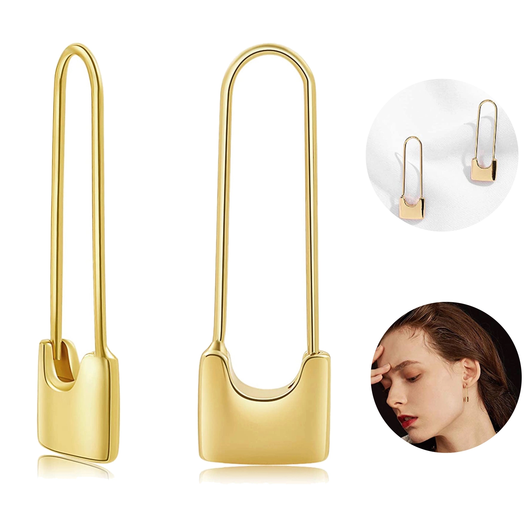 Pin Y2K Style Chunky Earring 3