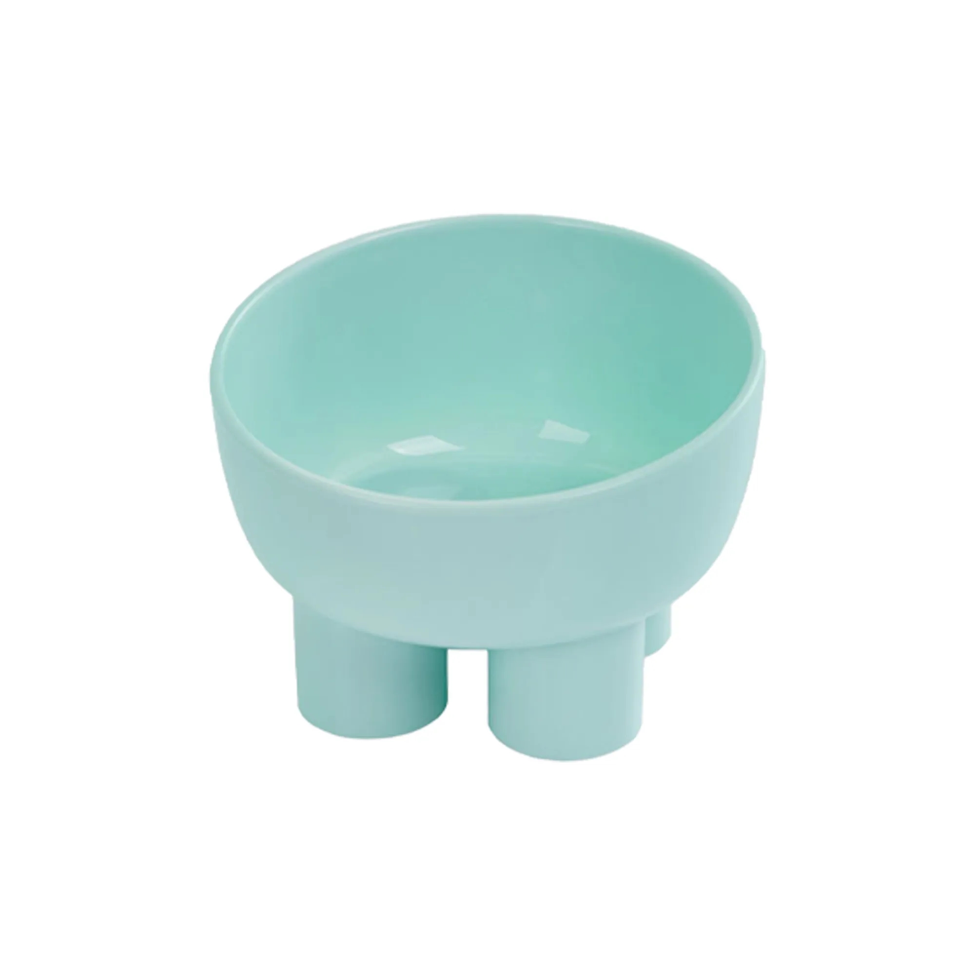 Elephant Leg Style Tilted Anti-Spill Pet Bowl 9