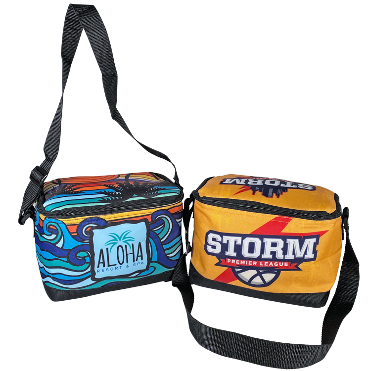 Full Color 6 Can Cooler with Reinforced Bottom 4