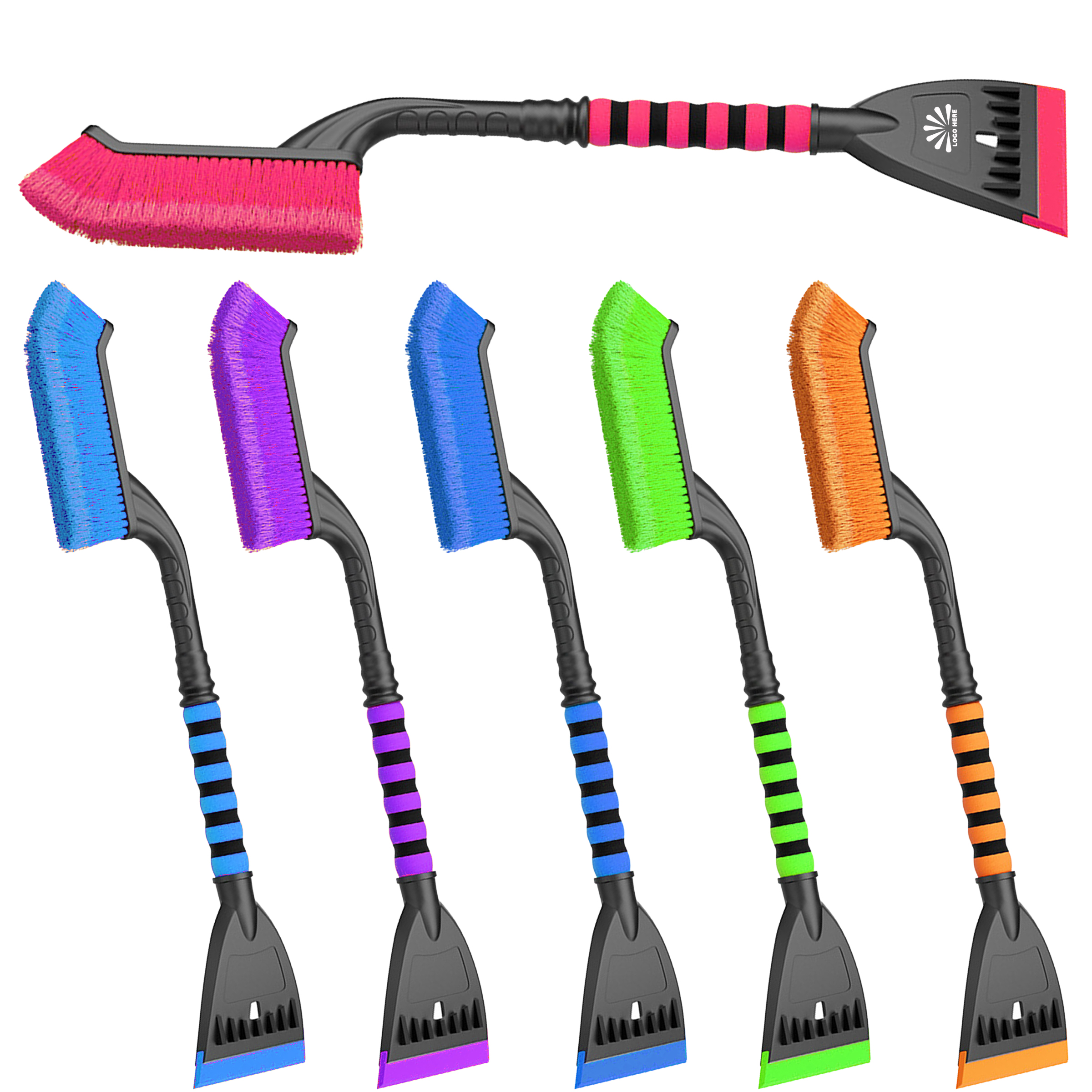 Customizable Multifunctional Snow Shovel for Cars 1