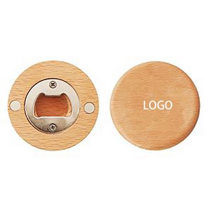 Wooden Round Opener And Fridge Magnets 20